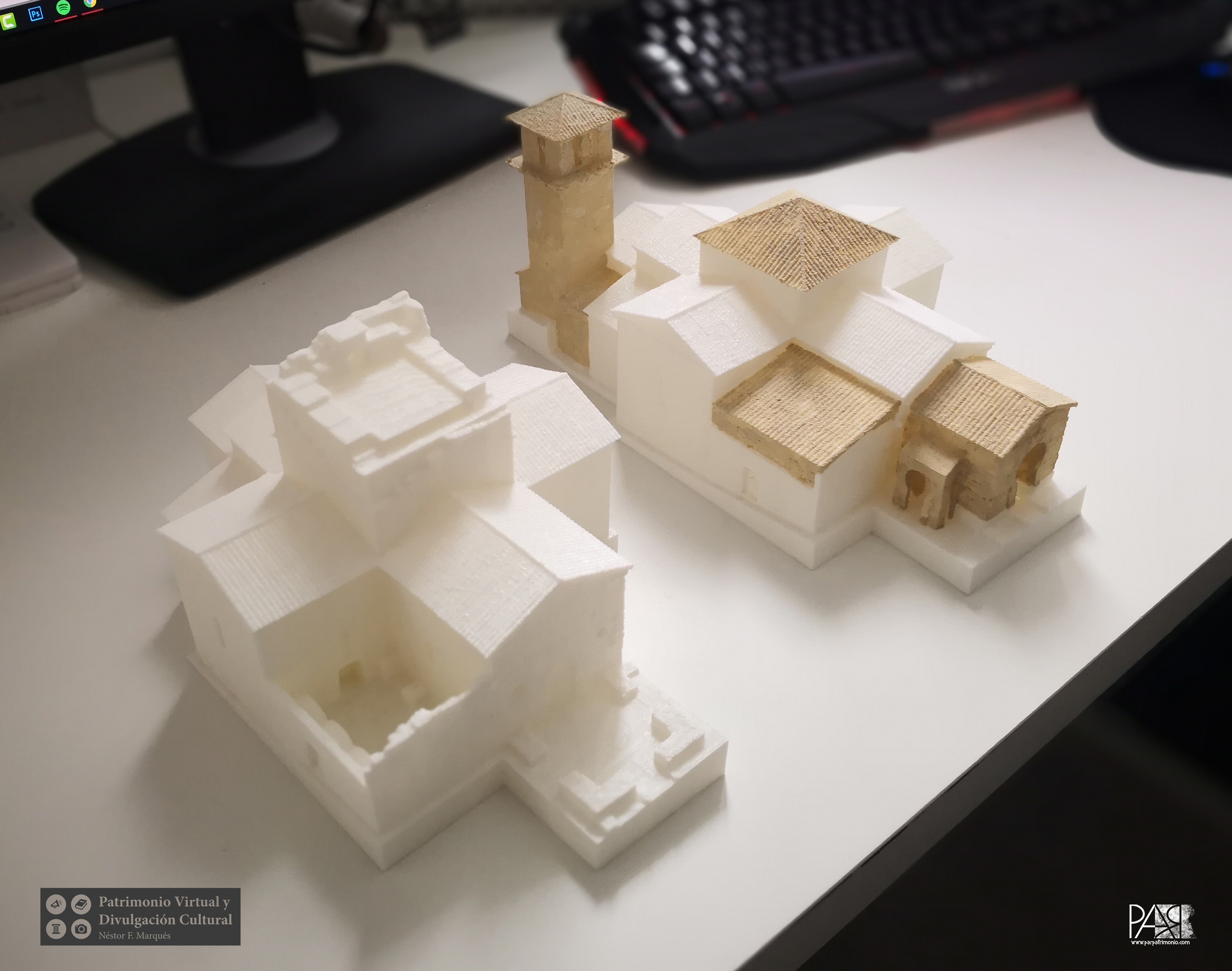 Impresión en 3D de Santa María de Melque