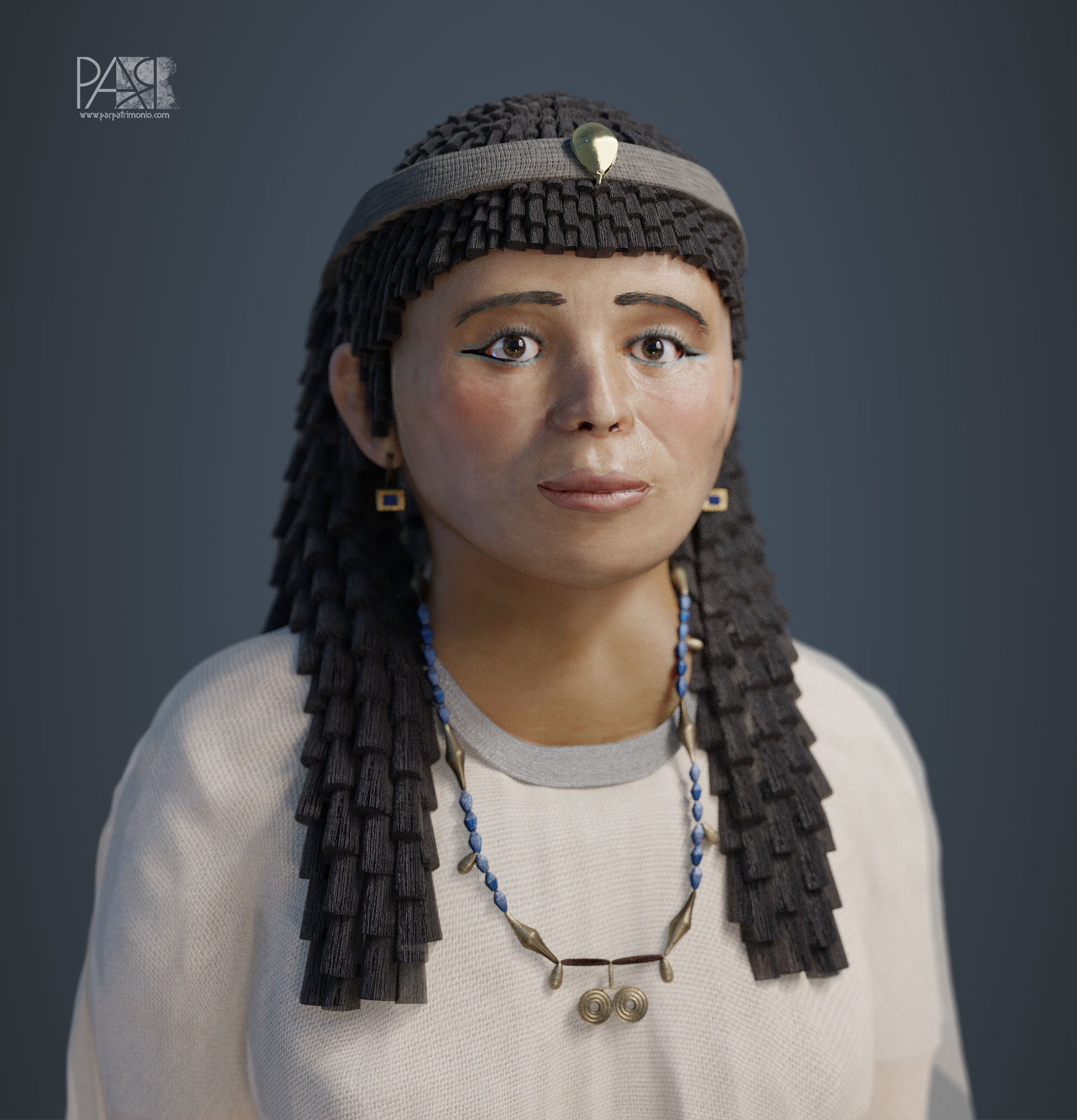 momia egipcia del Periodo Ptolemaico