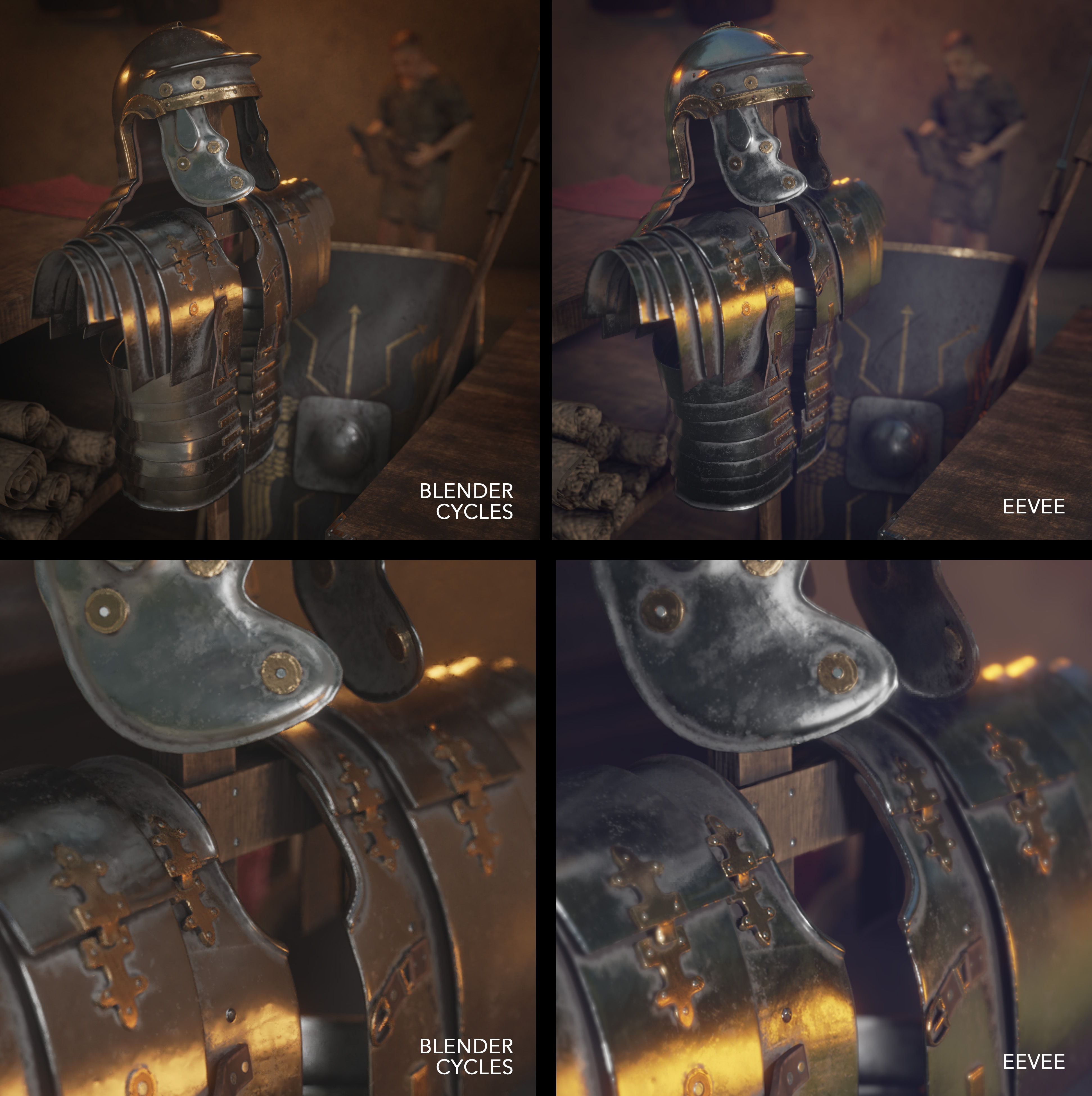 COMPARATIVA CYCLES EEVEE