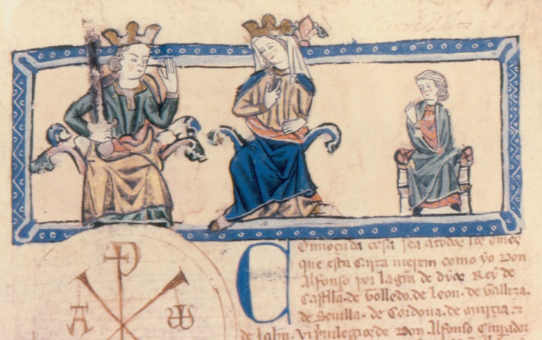 Alfonso X y Violante de Aragón2