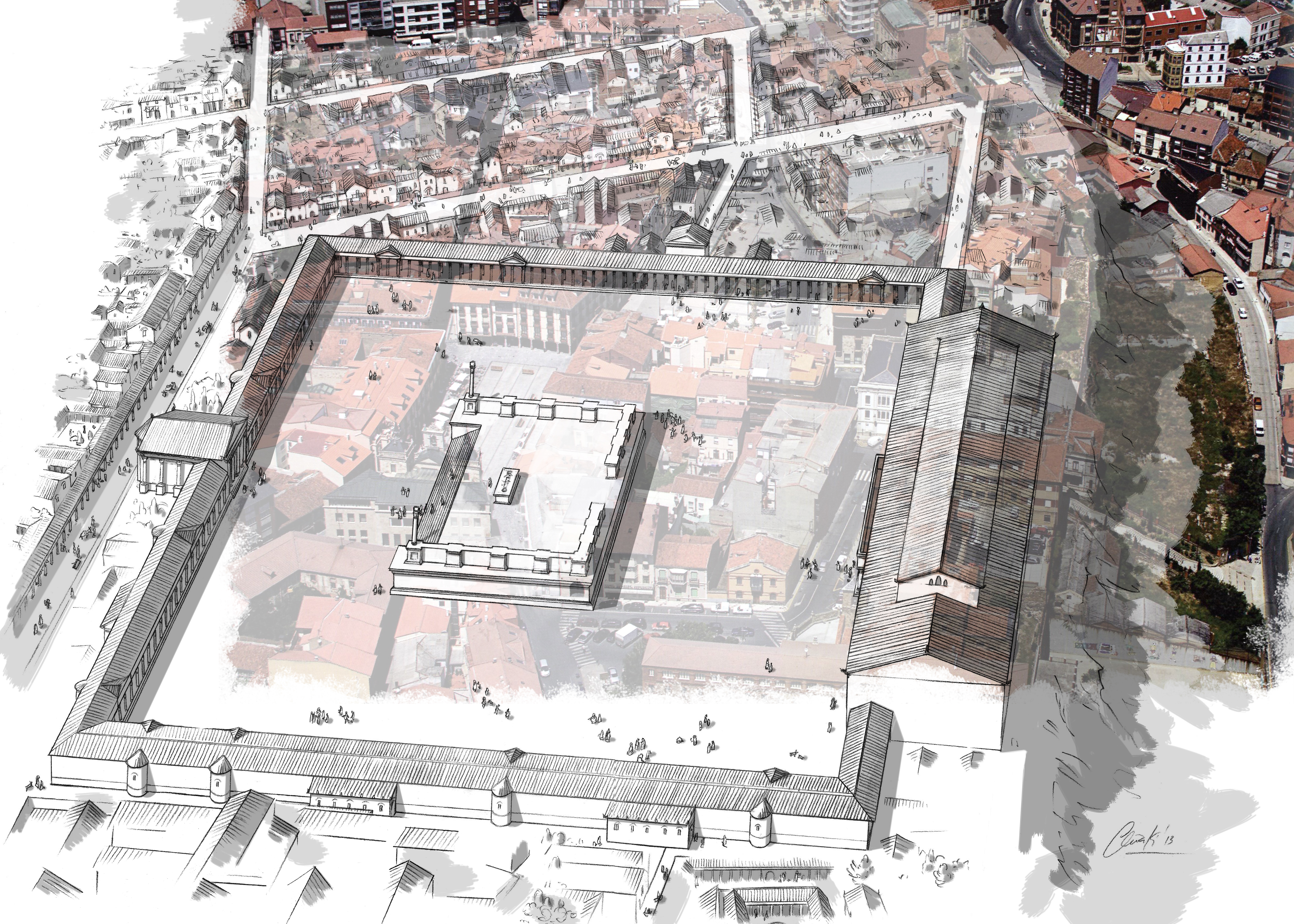 PANEL 6 EL FORO. PORTICO SUR jpg